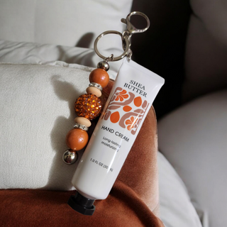 Lotion Beaded Keychain/Bag Tag: Shea Butter RSV|69322