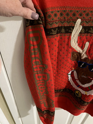 Dutch Brothers Coffee Ugly Christmas Sweater Size Medium RCD|133091