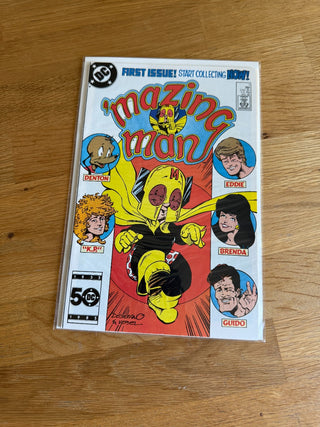 Comic Book 'mazing man Issue 1|107537