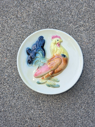 1940s Royal Copley Rooster Wall Hanger Vase|85530