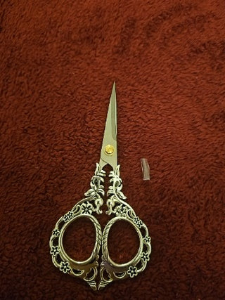 Silver Vintage European Scissors
