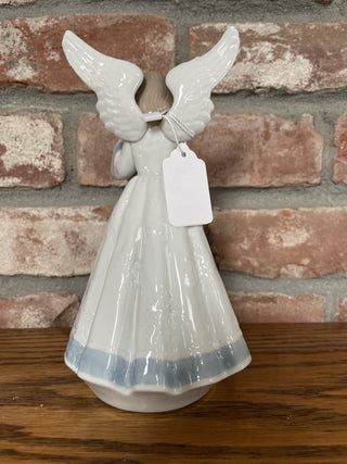 Lladro Angel With Harp RSV|95218