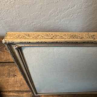 Ornate Vintage Silver Tone 8x10" Frame MTS|145647