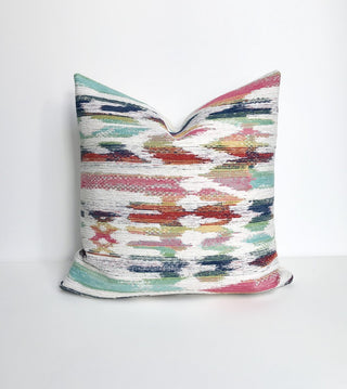 20x20 pink multicolor boho southwestern pillow RSV|51145