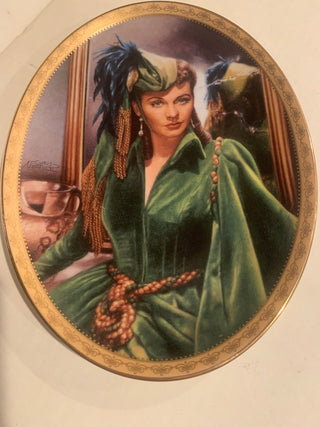 Bradford Exchange Gone with the wind collector plate MTS|130831