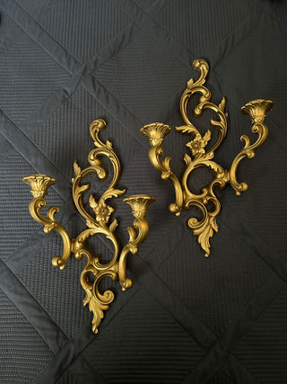 MCM Hollywood Regency Wall Sconce   MTS|104160