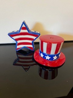 #2420 USA Salt n Pepper Set  RSV