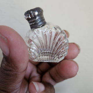 Turkey/Shell Art Deco Pressed Glass S&P Shaker - 3 piece (BRI) - MTS|133025