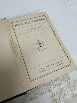 Jude the Obscure by Thomas Hardy Book RSV