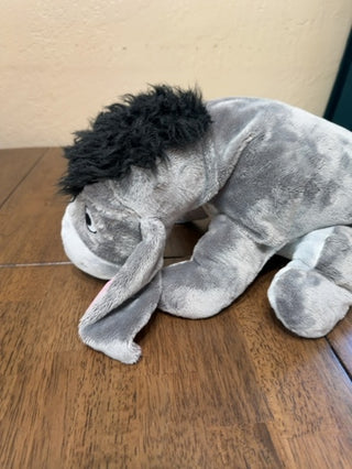 Disney Store Exclusive Eeyore 18" Plush Toy w Detachable Tail Winnie the Pooh