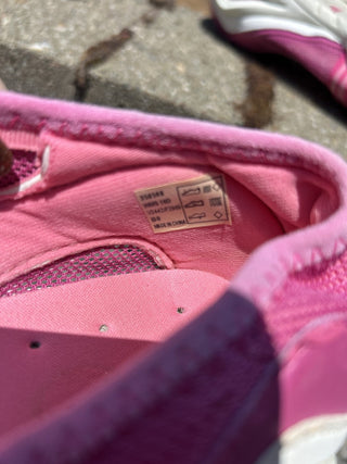 12F Lands' End Womens Mary Jane Sneakers Water Shoe-BERMUDA PINK SIZE: 10 RSV