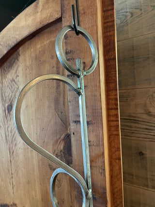 Handmade Silver Metal Hanging Candle Holder ~MTS|111398