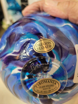 Pyromania Glass Studio Hand Blown Float - Signed RCD|81971