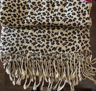 Cheetah Print Scarf|53209