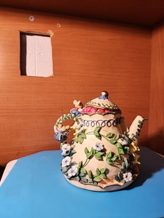 Teapot four two music box