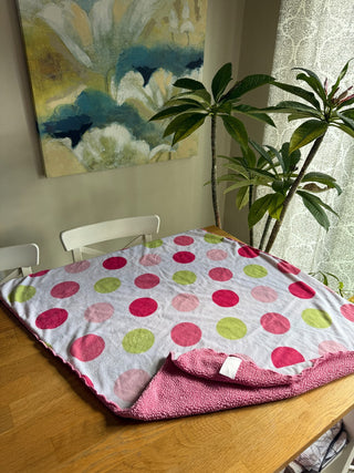 Kid's Blanket - polka dot
