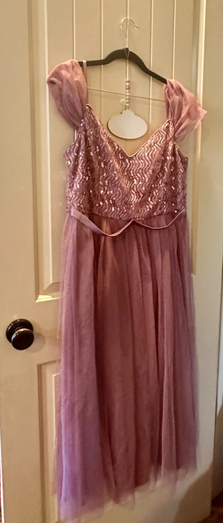 Ever PrettyWomen's dress - Sweetheart Shoulder w/sequins sz 16 RCD|78570