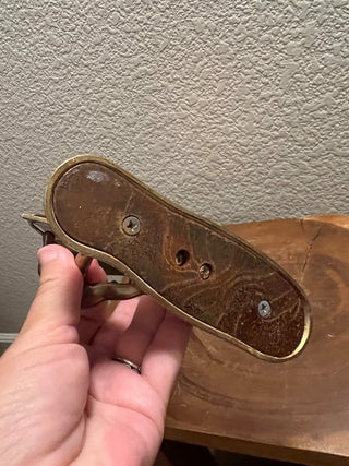 Vintage brass wind surfer RSV