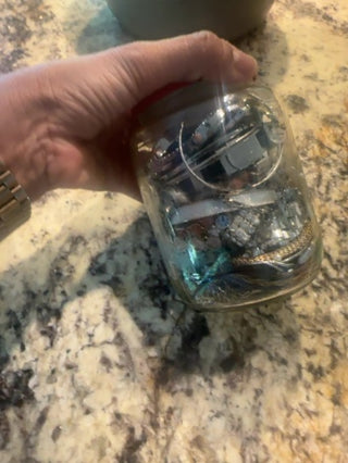 Jar jewelry mix