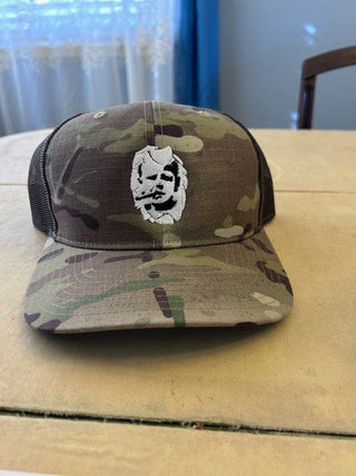 CAMO SNAPBACK BASEBALL CAP