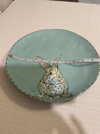 Gardeners Eden Bunny Dinner Plates RSV