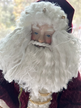 House Of LLoyd Vintage Porcelain Santa With Stand-RSV|129593