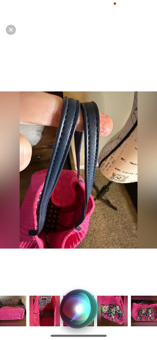 Vera Bradley Petal Paisley Elephant Pink Shoulder Bag-RSV|113665