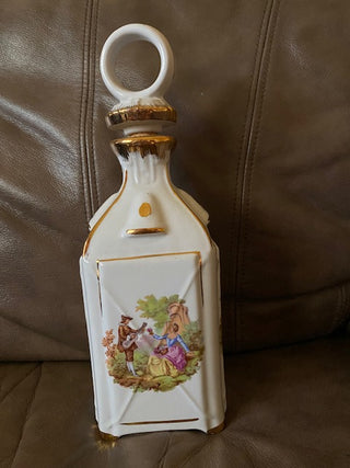 Vintage 1963 Giffard creme de menthe Decanter