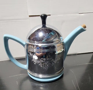 Hall Teal TeapotRcd|76599