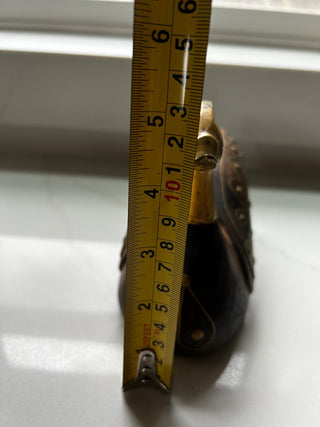 Vitage Brass and Wooden Swan-RSV|116173