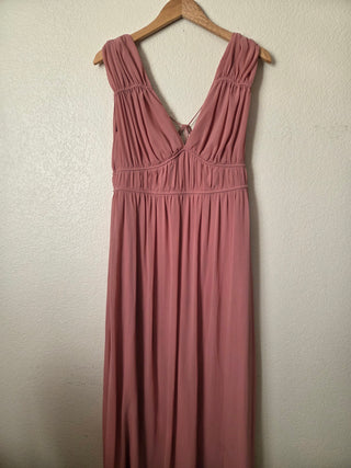 H&M dusty rose maxi dress RSV