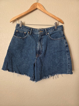 Everlane 100% organic cotton denim shorts RSV