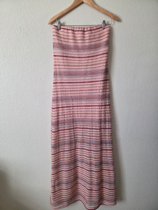 NEW! Sandiva multicolored crochet strapless dress RSV 07N