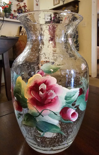 Hand Painted Vase