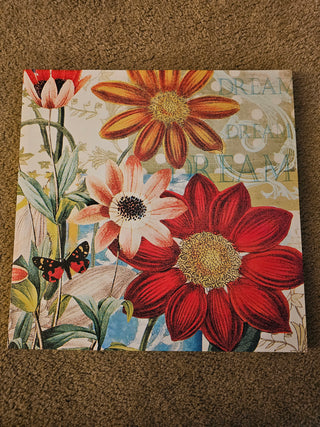 Daisy Wall Art Canvas RSV