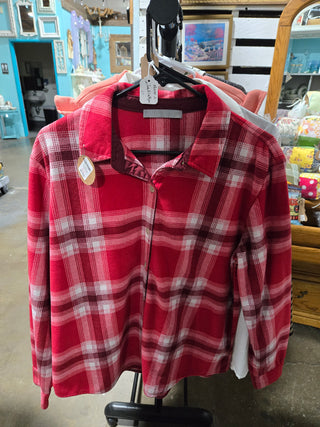 Red Womens Flannel (M) RCD