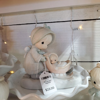 Precious Moments January Figurine