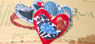 Lavender Keepsake Hearts