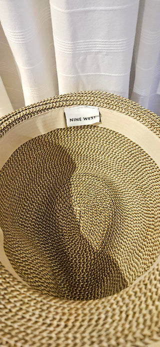Nine West Fedora w/ Feather Detail