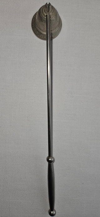 Vintage candle snuffer long handle metal