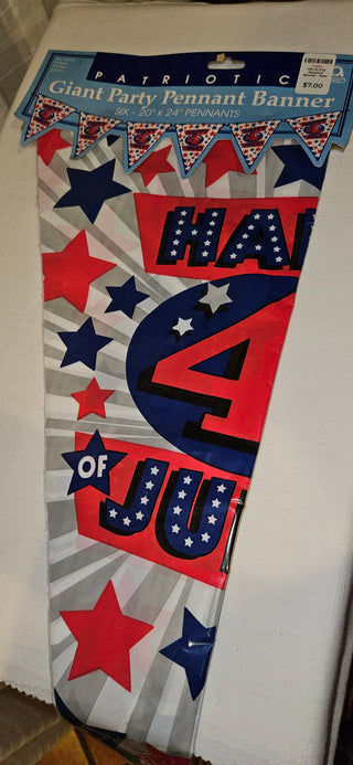 4th of July Pennant Banner – New