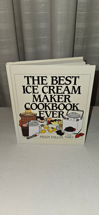 Vintage Ice Cream Maker Cookbook Peggy Fallon