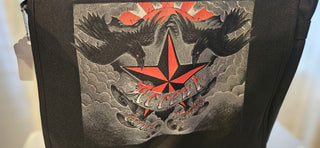Occult Raven Star Graphic Messenger Bag