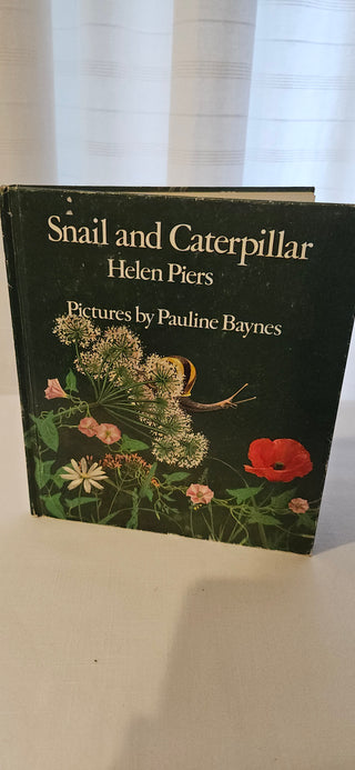Snail and Caterpillar Vintage Illustrated Children's Book 1972