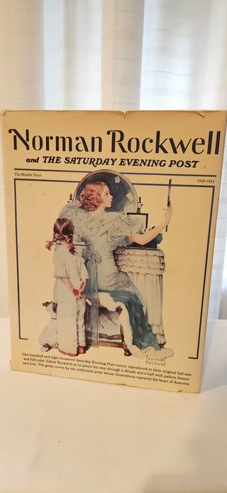 Norman Rockwell Saturday Evening Post Middle Years 1928 1943 Vintage Book