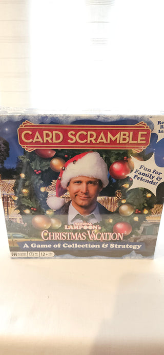 National Lampoons Christmas Vacation Card Scramble Game New Sealed