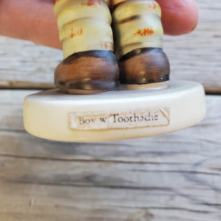 Goebel Hummel Figurine Boy with Toothache