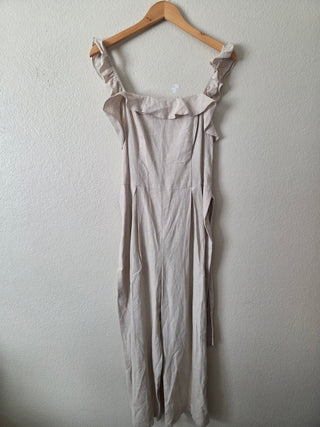 Kingston Grey oat jumpsuit