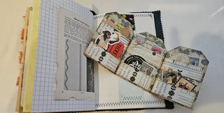 Sewing Pattern Journal Simplicity 7913 Handmade Junk Journal