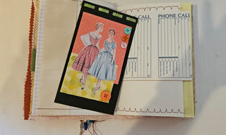 Sewing Pattern Journal Simplicity 7362 Handmade Junk Journal